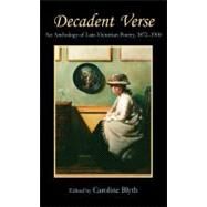 Decadent Verse by Blyth, Caroline, 9781843313021