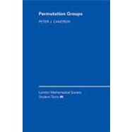 Permutation Groups by Peter J. Cameron, 9780521653022
