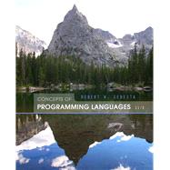 Concepts of Programming Languages by Sebesta, Robert W., 9780133943023