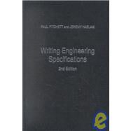 Writing Engineering Specifications by Fitchett; Paul, 9780415263023