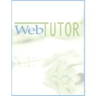 Webtutor On Web Ct-Statistics For The Behavioral Sciences by Gravetter/Wallnau, 9780495603023