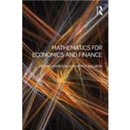 Mathematics for Economics and Finance by Harrison; Michael, 9780415573030