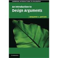 An Introduction to Design Arguments by Benjamin C. Jantzen, 9780521183031