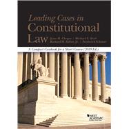 Choper, Fallon, Dorf, and Schauer's Leading Cases in Constitutional Law, A Compact Casebook for a Short Course, 2019 - CasebookPlus by Choper, Jesse H.; Fallon Jr., Richard H.; Kamisar, Yale; Shiffrin, Steven H.; Dorf, Michael C.; Schauer, Frederick, 9781684673032
