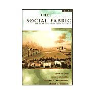 The Social Fabric: American Life from 1607 to 1877 by Cary, John H.; Hartshorne, Thomas L.; Wheeler, Robert Anthony; Weinberg, Julius, 9780321003034