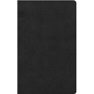 KJV Ultrathin Bible, Black LeatherTouch, Indexed by Unknown, 9781087743035