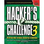 Hacker's Challenge 3 20 Brand New Forensic Scenarios & Solutions by Pollino, David; Pennington, Bill; Bradley, Tony; Dwivedi, Himanshu, 9780072263046