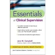 Essentials of Clinical Supervision by Campbell, Jane M., 9780471233046