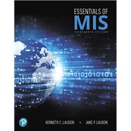 Essentials of MIS, Student Value Edition by Laudon, Kenneth C.; Laudon, Jane, 9780134803050