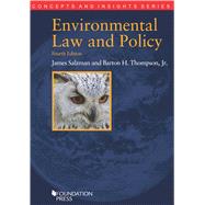 Environmental Law and Policy by Salzman, James; Thompson, Barton H., Jr., 9781609303051