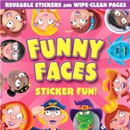 Funny Faces Sticker Fun! (Pink) by Unknown, 9781589253056