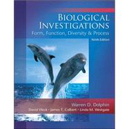 Biological Investigations Lab Manual by Dolphin, Warren; Vleck, David; Colbert, James; Westgate, Linda, 9780073383057