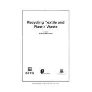 Recycling Textile and Plastic Waste by Horrocks, A. R., 9781855733060