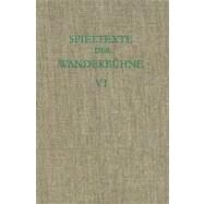 Spieltexte Der Wanderbuhne by Noe, Alfred, 9783110193060