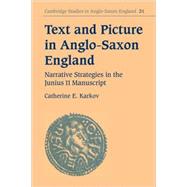 Text and Picture in Anglo-Saxon England: Narrative Strategies in the Junius 11 Manuscript by Catherine E. Karkov, 9780521093064