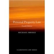 Personal Property Law by Bridge, Michael, 9780198743071