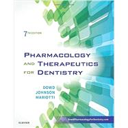 Pharmacology and Therapeutics for Dentistry by Dowd, Frank J., Ph.D., 9780323393072