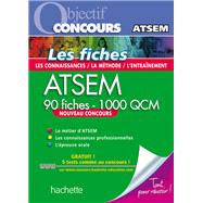 Objectif Concours - ATSEM 90 Fiches 1000 QCM - Catgorie C by Sylvie Lefebvre; Christine Blanchard; Claudine Cheyrouze, 9782011623072