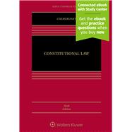 Constitutional Law (Aspen Casebook) 6th Edition (Connected eBook with Study Center + Hardcover) by Chemerinsky, Erwin, 9781543813074