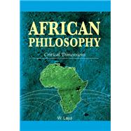 African Philosophy by Lajul, Wilfred, 9789970253074