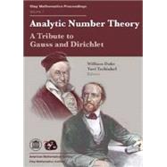 Analytic Number Theory by Duke, William; Tschinkel, Yuri, 9780821843079
