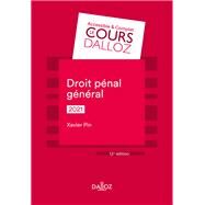 Droit pnal gnral 2021 - 12e ed. by Xavier Pin, 9782247203079