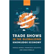 Trade Shows in the Globalizing Knowledge Economy by Bathelt, Harald; Golfetto, Francesca; Rinallo, Diego, 9780199643080