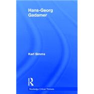 Hans-Georg Gadamer by Simms; Karl, 9780415493086