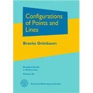 Configurations of Points and Lines by Grunbaum, Branko, 9780821843086