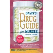 Davis's Drug Guide for Nurses (Book with CD-ROM + Access Code) by Deglin, Judith Hopfer; Vallerand, April Hazard; Sanoski, Cynthia A., 9780803623088