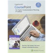 Lippincott Coursepoint Enhanced for Taylor's Fundamentals of Nursing Access Card by Taylor, Carol R.; Lillis, Carol; Lynn, Pamela B, 9781975123093