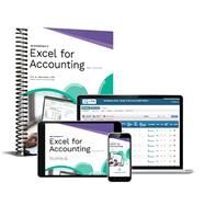 Microsoft Excel for Accounting, 2nd Edition Print (Includes ebook + eLab) by Weinstein, Eric, 9781640613096