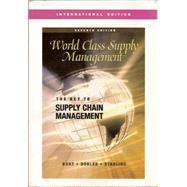 World Class Supply Management: Key to Supply Chain Management by Burt, David N.; Dobler, Donald W.; Starling, Stephen L., 9780071123105