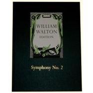 Symphony No. 2 William Walton Edition vol. 10 by Walton, William, 9780193683105