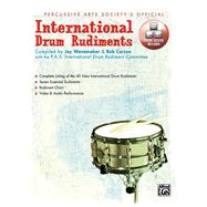 International Drum Rudiments by Wanamaker, Jay; Carson, Rob, 9780739013106