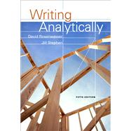 Writing Analytically by Rosenwasser, David; Stephen, Jill, 9781413033106