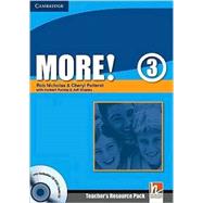 More! Level 3 Teacher's Resource Pack with Testbuilder CD-ROM/Audio CD by Rob Nicholas , Cheryl Pelteret , With Herbert Puchta , Jeff Stranks, 9780521713108