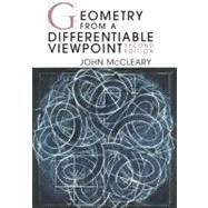 Geometry from a Differentiable Viewpoint by John McCleary, 9780521133111