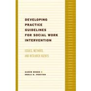 Developing Practice Guidelines for Social Work Intervention by Rosen, Aaron, 9780231123112