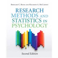 Research Methods and Statistics in Psychology by Beins, Bernard C.; Mccarthy, Maureen A., 9781108423113