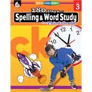 180 Days of Spelling and Word Study for Third Grade by Rhoades, Shireen, 9781425833114