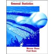 General Statistics by Chase, Warren; Bown, Fred, 9780471283119
