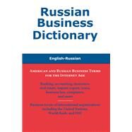 Russian Business Dictionary English-Russian by Sofer, Morry, 9780884003120