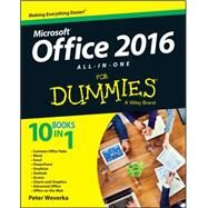 Office 2016 All-in-one for Dummies by Weverka, Peter, 9781119083122