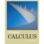 Thomas' Calculus, Single Variable plus MyLab Math with Pearson eText -- Access Card Package by Thomas, George B., Jr.; Weir, Maurice D.; Hass, Joel R., 9780321953124