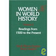 Women in World History: v. 2: Readings from 1500 to the Present by Hughes,Sarah Shaver, 9781563243127