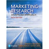 Marketing Research by Malhotra, Naresh K.; Nunan, Daniel; Birks, David F., 9781292103129