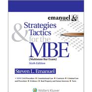 Strategies & Tactics for the MBE by Emanuel, Steven L., 9781454873129