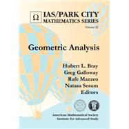 Geometric Analysis by Bray, Hubert L.; Galloway, Greg; Mazzeo, Rafe; Sesum, Natasa, 9781470423131