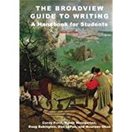 The Broadview Guide to Writing by Frost, Corey; Weingarten, Karen; Babington, Doug; Lepan, Don; Okun, Maureen, 9781554813131